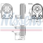 Слика 1 на Ладник за масло NISSENS 90971