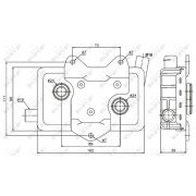 Слика 1 на Ладник за масло NRF EASY FIT 31180