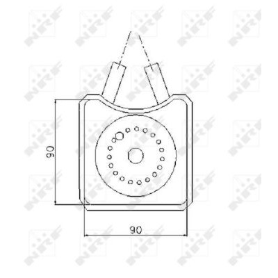 Слика на Ладник за масло NRF EASY FIT 31305 за Seat Toledo (1L) 1.9 TDI - 90 коњи дизел