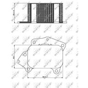 Слика 1 $на Ладник за масло NRF EASY FIT 31333