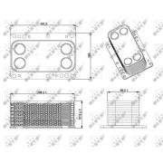 Слика 1 на Ладник за масло NRF EASY FIT 31339