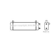 Слика 1 на Ладник за масло PRASCO MS3158