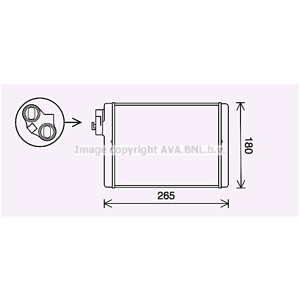 Слика на Ладник за парно AVA QUALITY COOLING AI6408