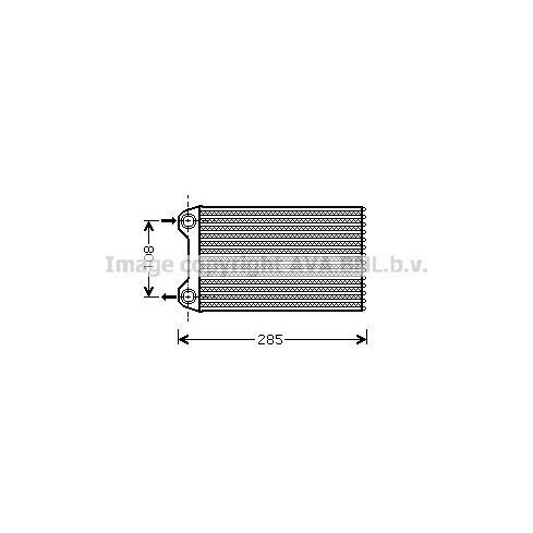 Слика на Ладник за парно AVA QUALITY COOLING AIA6223 за Seat Exeo (3R2) 2.0 TFSI - 211 коњи бензин