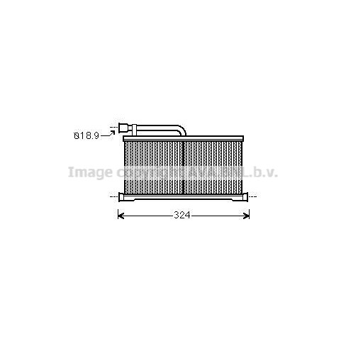 Слика на Ладник за парно AVA QUALITY COOLING AIA6296 за Audi A6 Allroad (4FH, C6) 3.2 FSI quattro - 255 коњи бензин