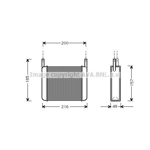 Слика на Ладник за парно AVA QUALITY COOLING AL6033