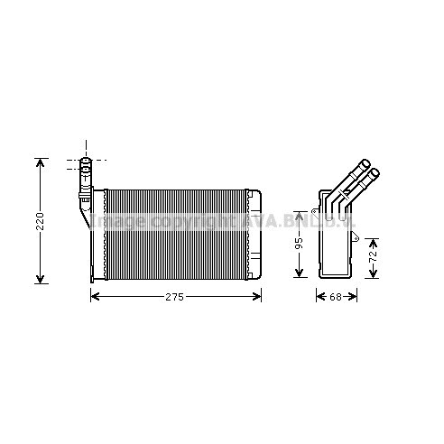 Слика на Ладник за парно AVA QUALITY COOLING CN6055