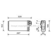 Слика 1 на Ладник за парно AVA QUALITY COOLING CNA6279