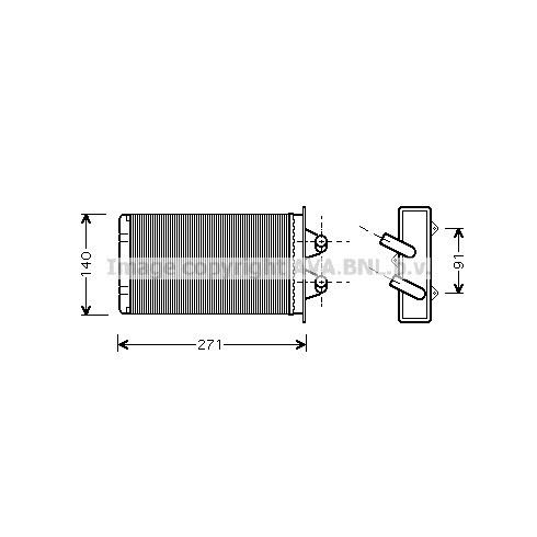 Слика на Ладник за парно AVA QUALITY COOLING FTA6186