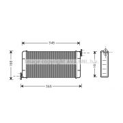 Слика 1 на Ладник за парно AVA QUALITY COOLING MSA6109