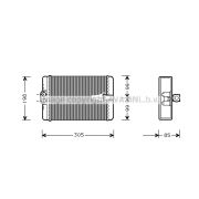 Слика 1 на Ладник за парно AVA QUALITY COOLING MSA6250