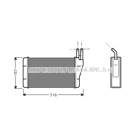 Слика на Ладник за парно AVA QUALITY COOLING OL6008