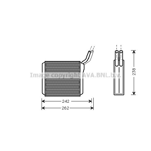 Слика на Ладник за парно AVA QUALITY COOLING OL6205