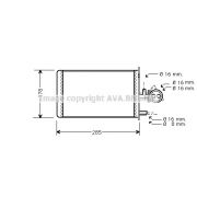 Слика 1 на Ладник за парно AVA QUALITY COOLING PE6173