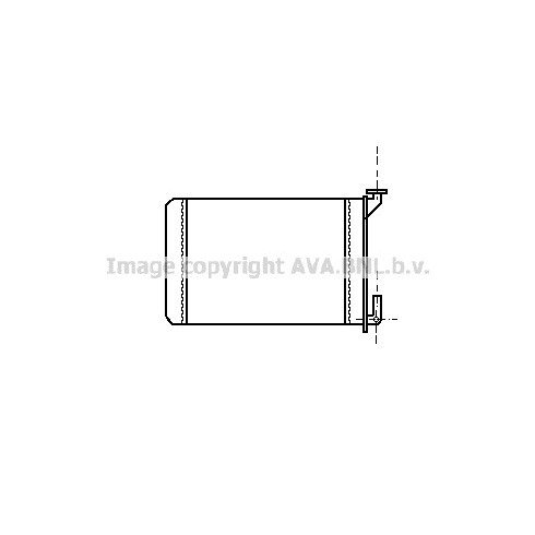 Слика на Ладник за парно AVA QUALITY COOLING RT6028 за Renault Master Box (T) 2.4 D - 72 коњи дизел