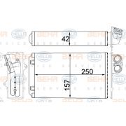 Слика 1 $на Ладник за парно BEHR HELLA SERVICE 8FH 351 511-514