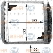 Слика 1 $на Ладник за парно BEHR HELLA SERVICE PREMIUM LINE 8FH 351 311-371