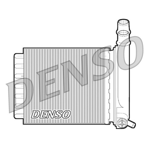 Слика на Ладник за парно DENSO DRR07007 за Citroen Jumpy U6U 2.0 i 16V - 138 коњи бензин