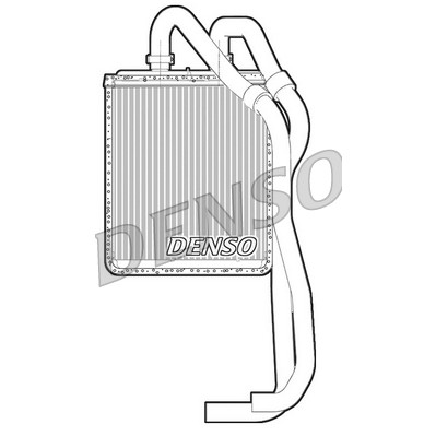 Слика на Ладник за парно DENSO DRR12021