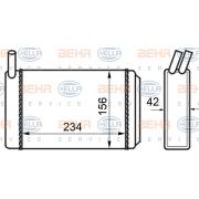 Слика 1 на Ладник за парно HELLA 8FH 351 024-211