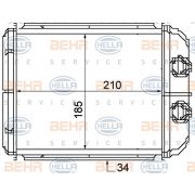 Слика 1 на Ладник за парно HELLA BEHR  SERVICE  PREMIUM LINE 8FH 351 315-381