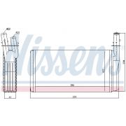 Слика 1 на Ладник за парно NISSENS 70016