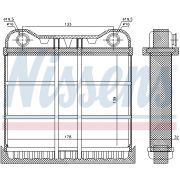 Слика 1 на Ладник за парно NISSENS 70225