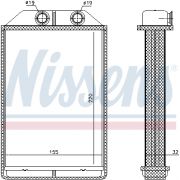 Слика 1 на Ладник за парно NISSENS 70234