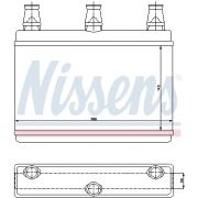 Слика 1 $на Ладник за парно NISSENS 70522