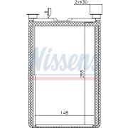 Слика 1 на Ладник за парно NISSENS 70526