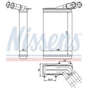 Слика 1 $на Ладник за парно NISSENS 71146