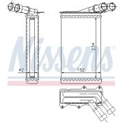 Слика 1 на Ладник за парно NISSENS 71156