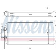 Слика 1 на Ладник за парно NISSENS 71164