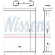 Слика 1 на Ладник за парно NISSENS 71451