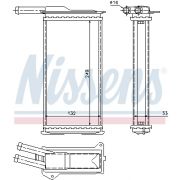 Слика 1 на Ладник за парно NISSENS 71751