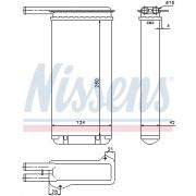 Слика 1 на Ладник за парно NISSENS 71755