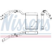 Слика 1 на Ладник за парно NISSENS 71773