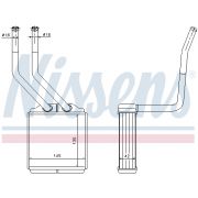 Слика 1 на Ладник за парно NISSENS 71776