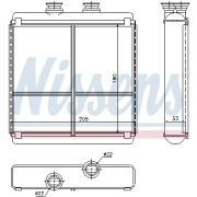 Слика 1 на Ладник за парно NISSENS 72042