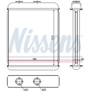 Слика 1 на Ладник за парно NISSENS 72662