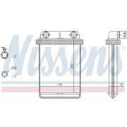 Слика 1 $на Ладник за парно NISSENS 72671