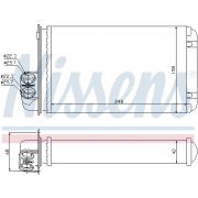 Слика 1 на Ладник за парно NISSENS 72936