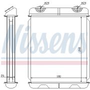 Слика 1 на Ладник за парно NISSENS 73341