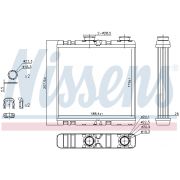 Слика 1 на Ладник за парно NISSENS 73342