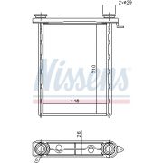 Слика 1 на Ладник за парно NISSENS 73343