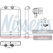 Слика 1 на Ладник за парно NISSENS 73344