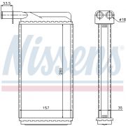 Слика 1 на Ладник за парно NISSENS 73385