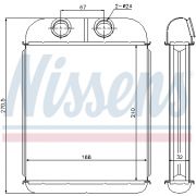 Слика 1 на Ладник за парно NISSENS 73467