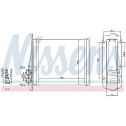 Слика 1 на Ладник за парно NISSENS 73640