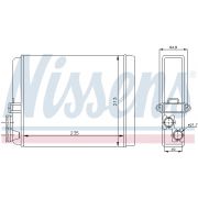 Слика 1 на Ладник за парно NISSENS 73641